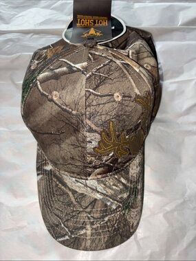 Brown Realtree Camo Men's  Hat
